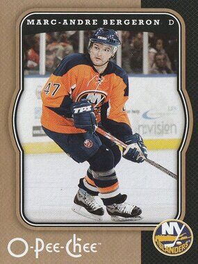 Marc-Andre Bergeron - 2007/2008 O Pee Chee Hockey Card
